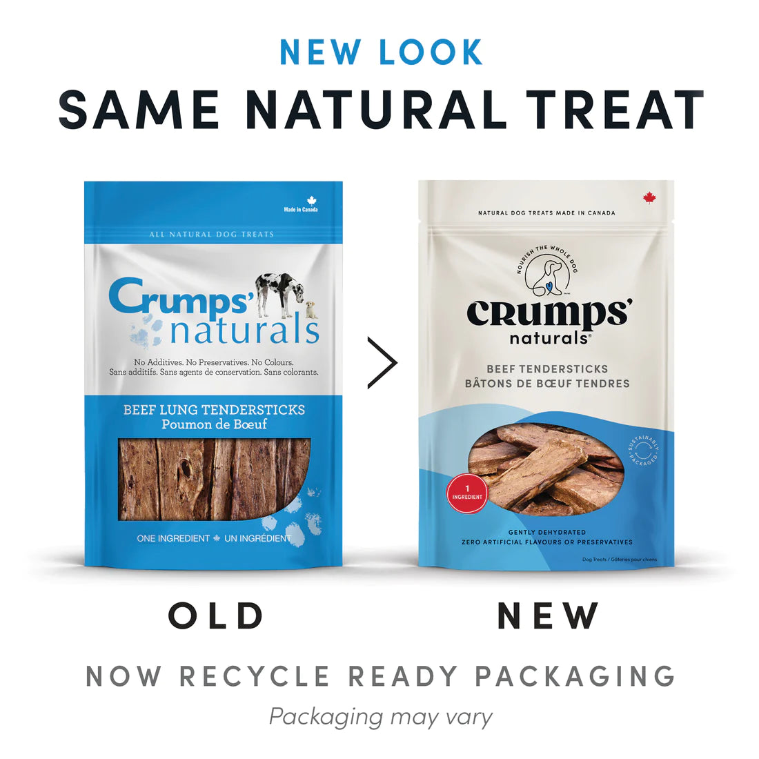 Crumps' Naturals Treats - Beef Tendersticks