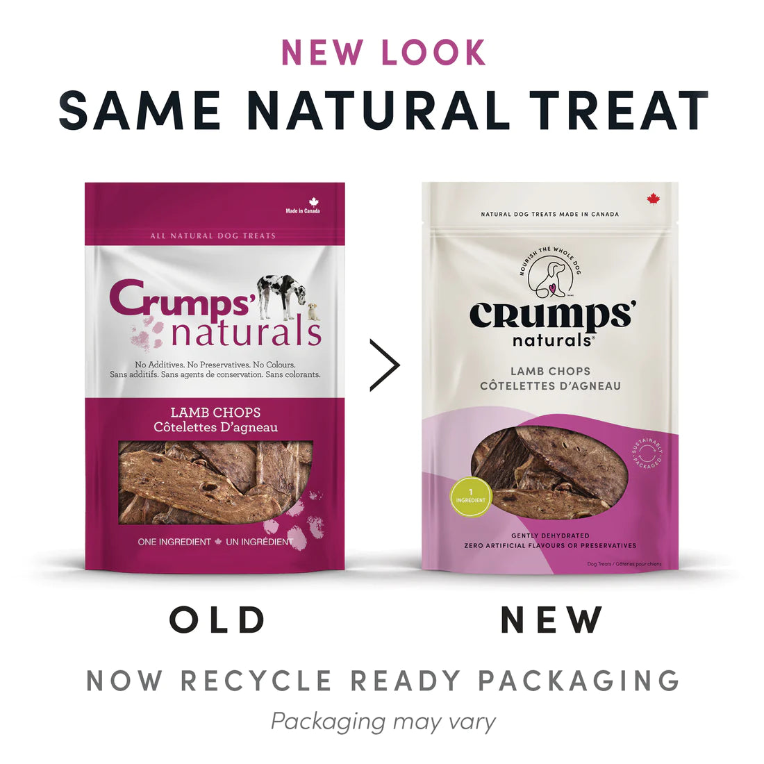 Crumps' Naturals Treats - Lamb Chops - Woofur Natural Pet Products