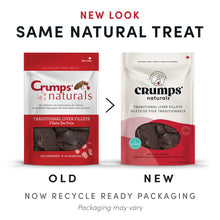 Load image into Gallery viewer, Crumps&#39; Naturals Treats - Traditional Liver Fillets - Woofur Natural Pet Products