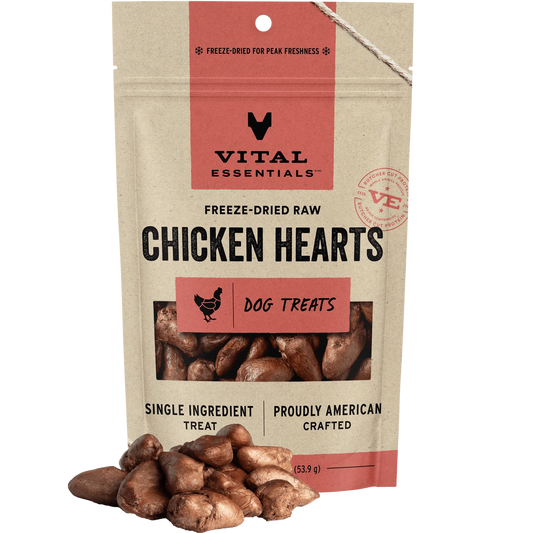 Vital Essentials - FDR Chicken Hearts 53.9g