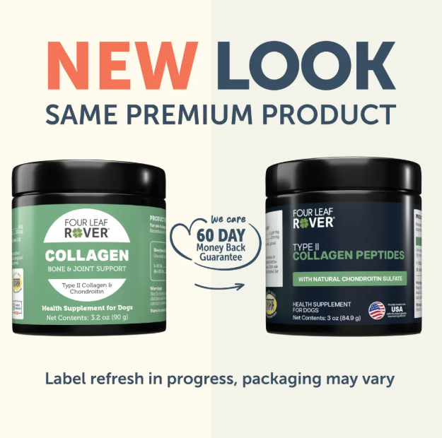 Four Leaf Rover - Collagen - Woofur Natural Pet Products