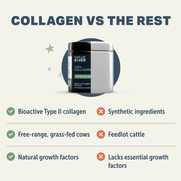 Four Leaf Rover - Collagen - Woofur Natural Pet Products