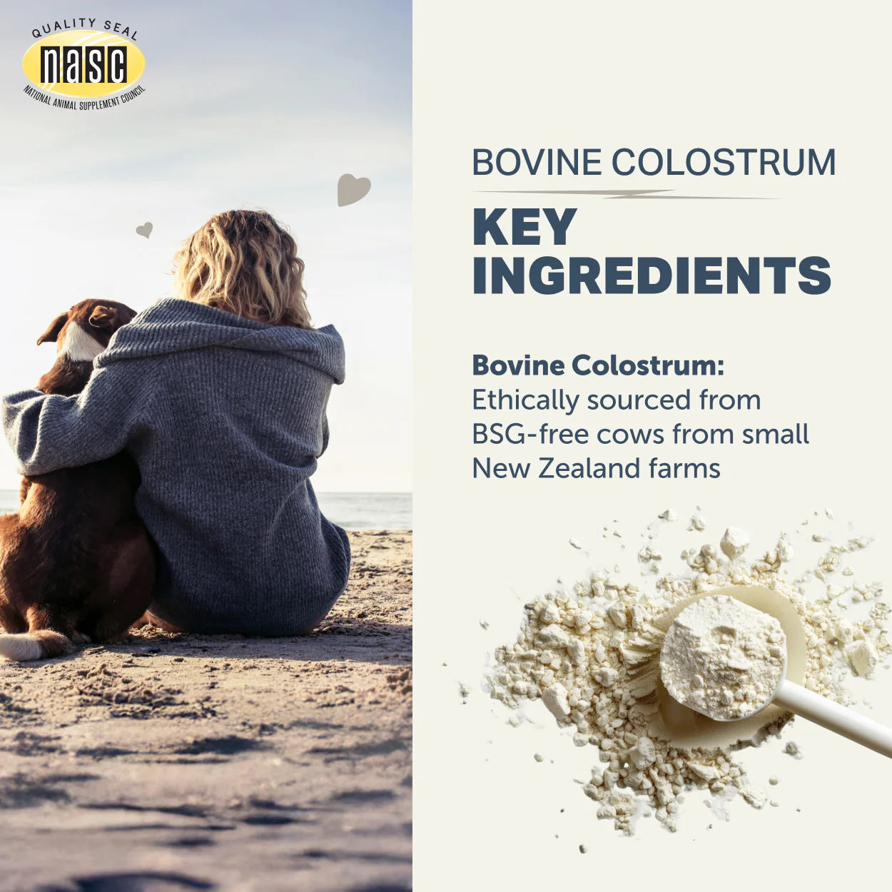 Four Leaf Rover - Bovine Colostrum - Woofur Natural Pet Products