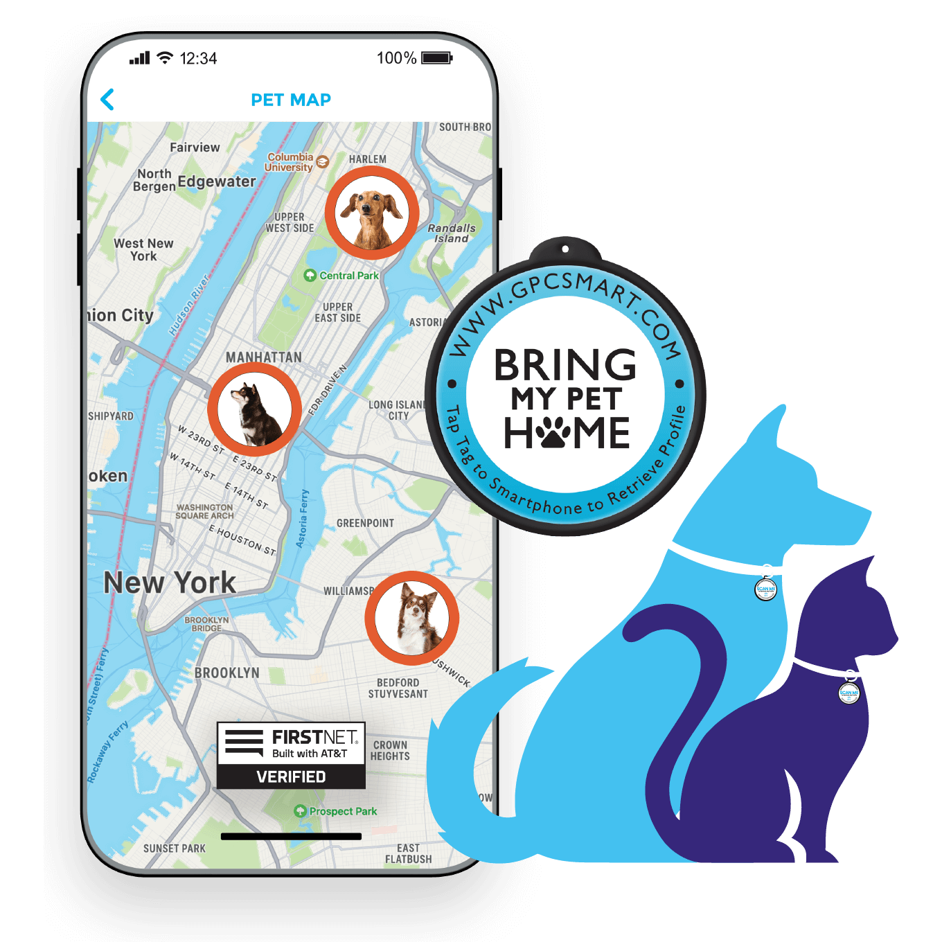 GPC Smart - Digital Pet Identification Tag