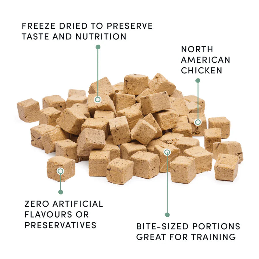 Crumps' Naturals Treats - Freeze-Dried Chicken Bites