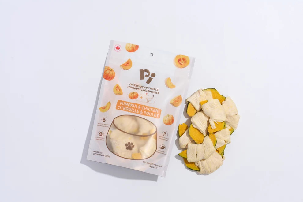 Pi Pet - Freeze-Dried Pumpkin & Chicken Twists