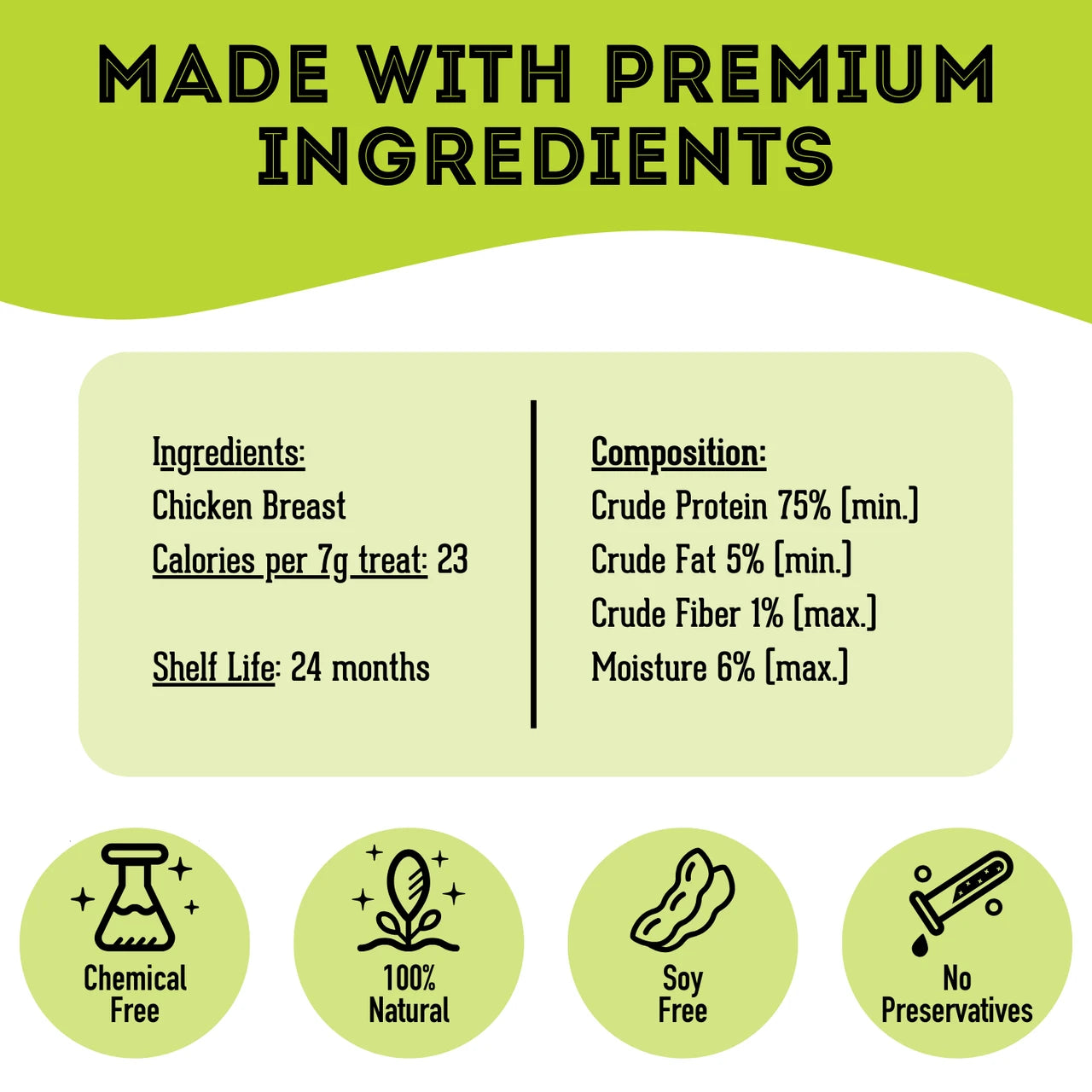 The Granville Island Pet - Paw Lickin' Good! (Dehydrated Chicken) - Woofur Natural Pet Products