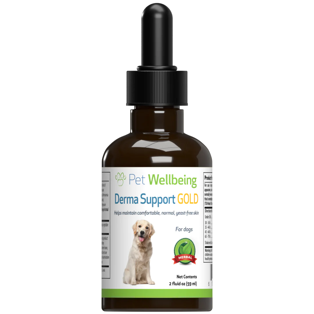 Pet Wellbeing - Derma Support Gold (Dogs) - 2oz