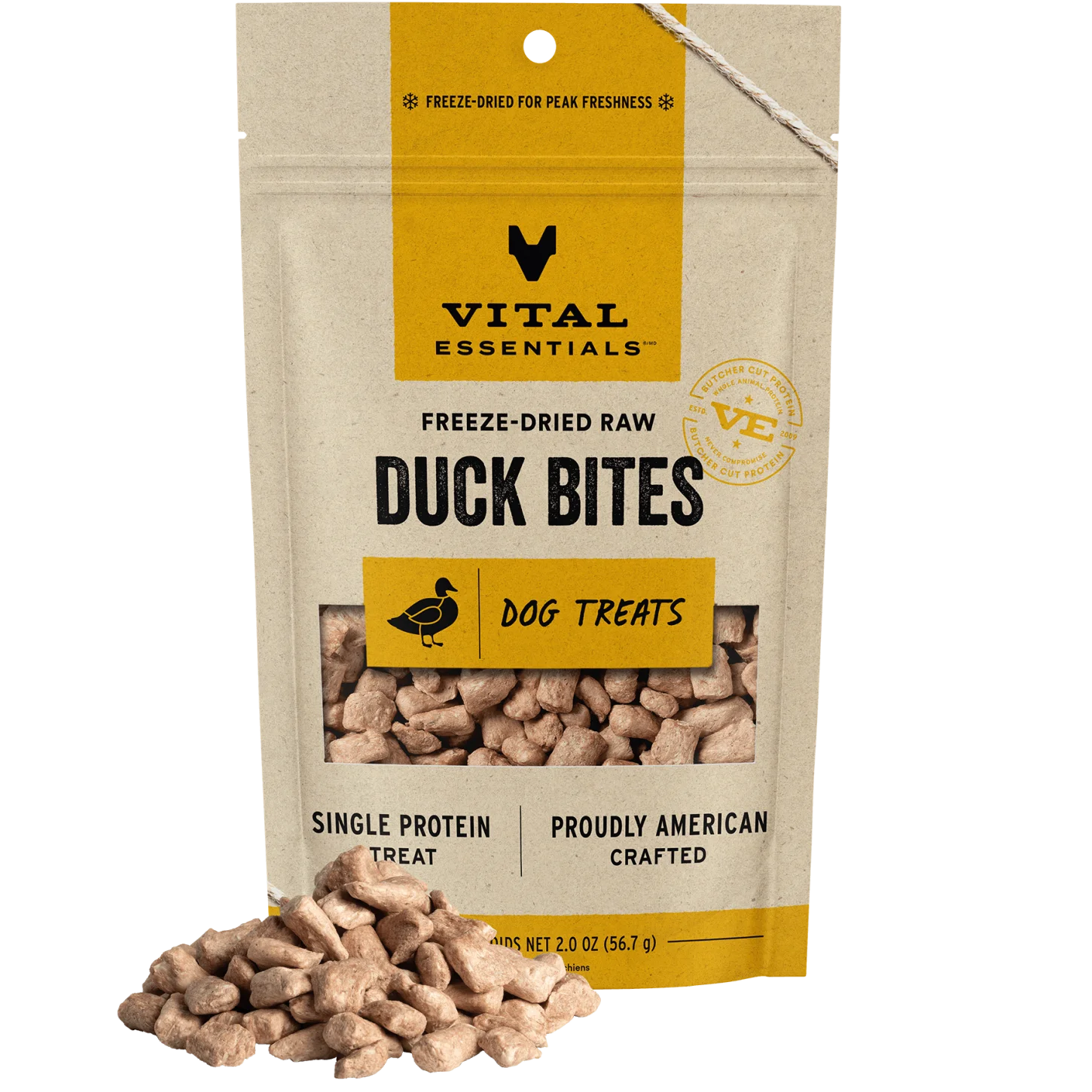 Vital Essentials - FDR Duck Bites 56.7g