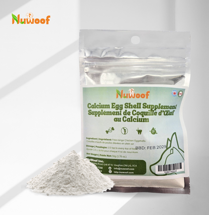 NuWoof - Calcium Eggshell Supplement