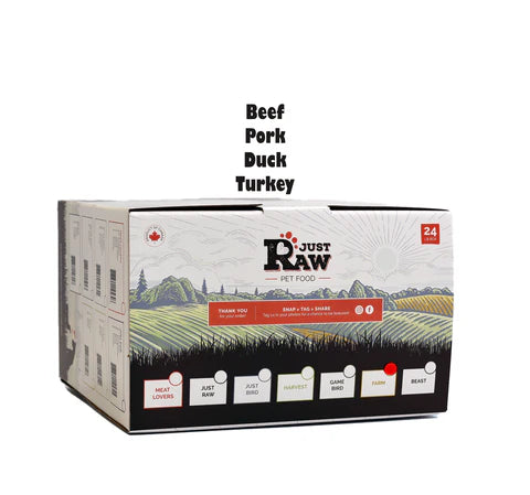 Just Raw - Farm Combo 24lbs