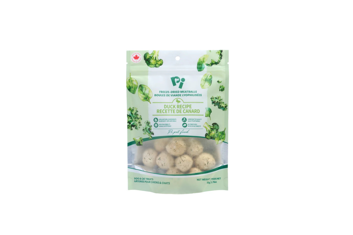 Pi Pet - Freeze-Dried Meatballs Duck