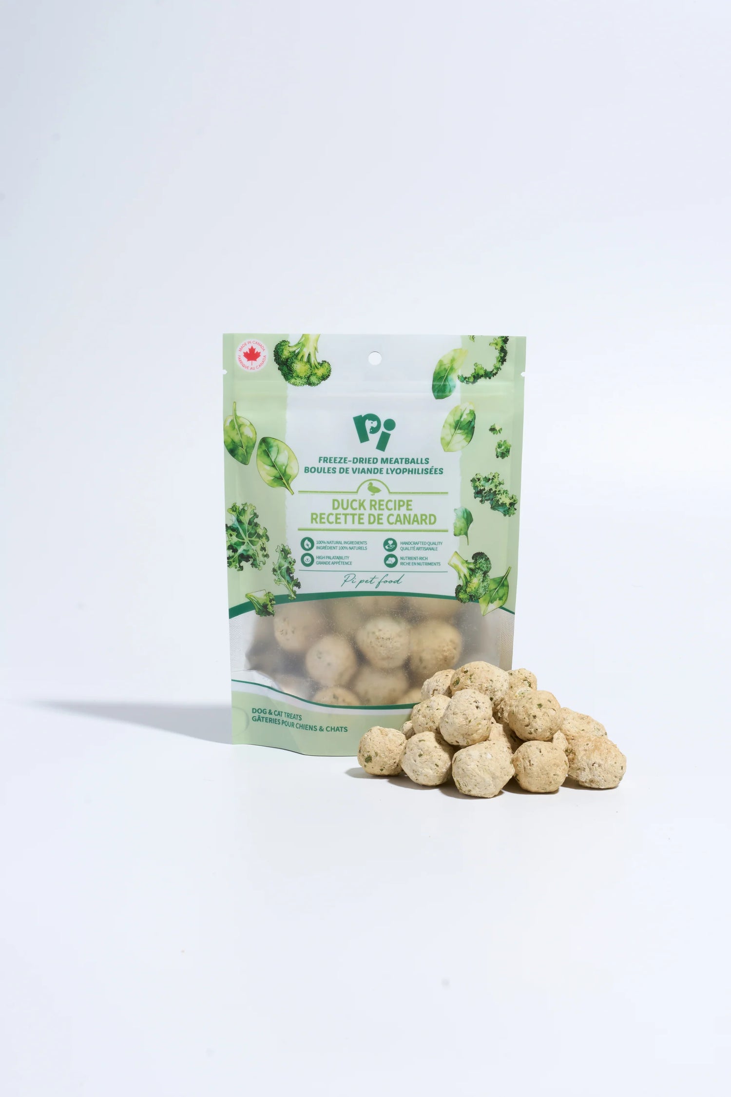 Pi Pet - Freeze-Dried Meatballs Duck