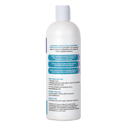 Groomers Goop Glossy Coat Pet Shampoo 16oz.