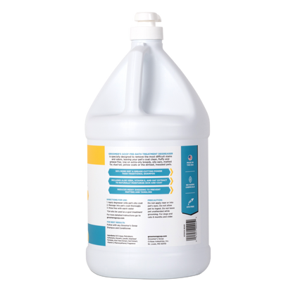 Groomer's Goop Liquid Degreaser - 1 Gallon Bottle with Pump