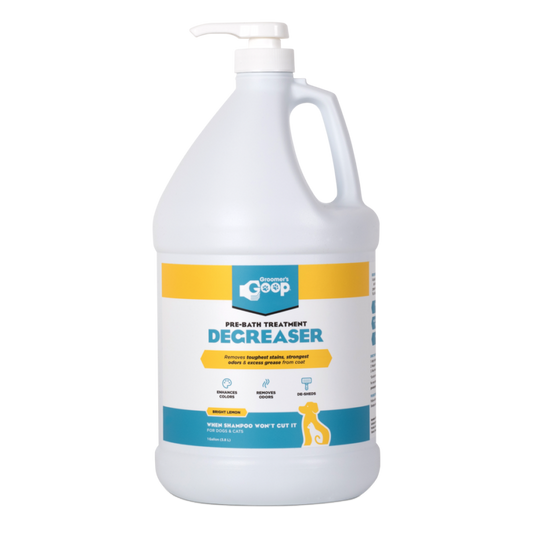 Groomer's Goop Liquid Degreaser - 1 Gallon Bottle with Pump