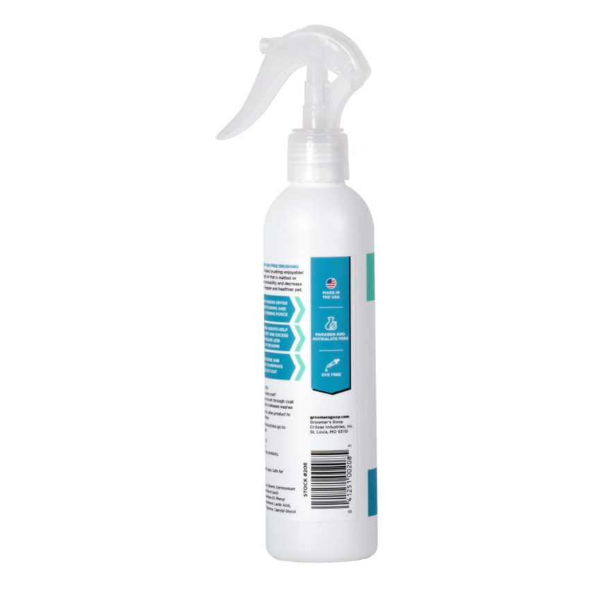 Groomer's Goop - 5 in 1 De-tangling Spray 8 fl oz