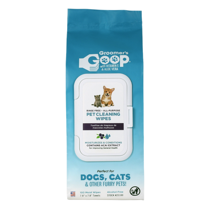 Groomer's Goop - Pet Cleaning Wipes (100 ct)