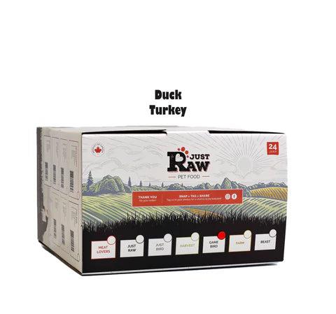 Just Raw - Game Bird Combo 24lbs