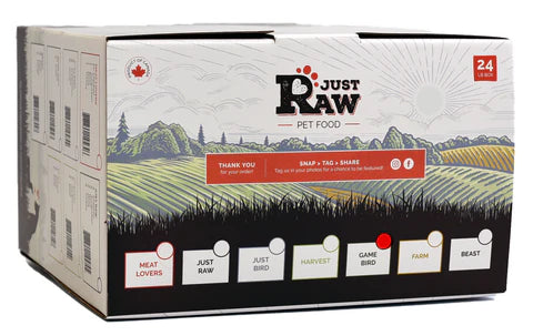 Just Raw - Game Bird Combo 24lbs