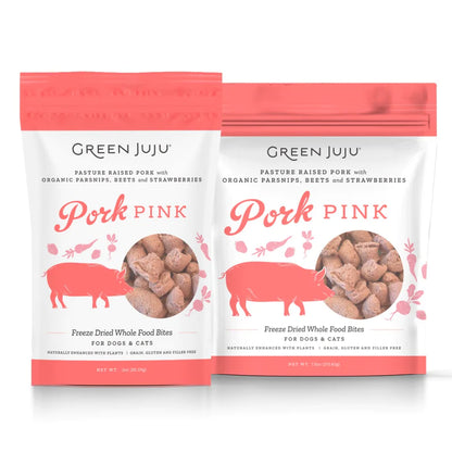Green Juju - Pork Pink Freeze Dried Whole Food Bites
