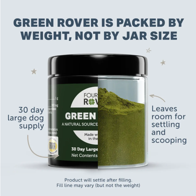 Four Leaf Rover - Green Rover - Woofur Natural Pet Products