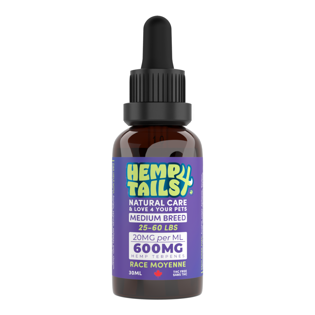 Hemp4Tails: Medium Breed - 600mg (30ml)