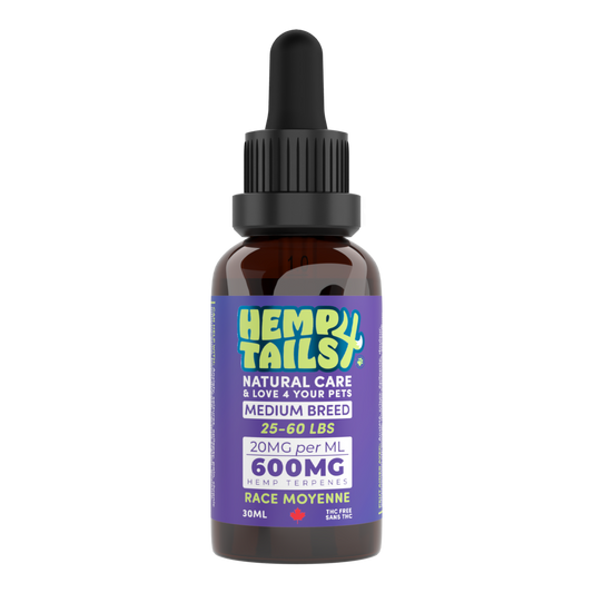 Hemp4Tails: Medium Breed - 600mg (30ml)