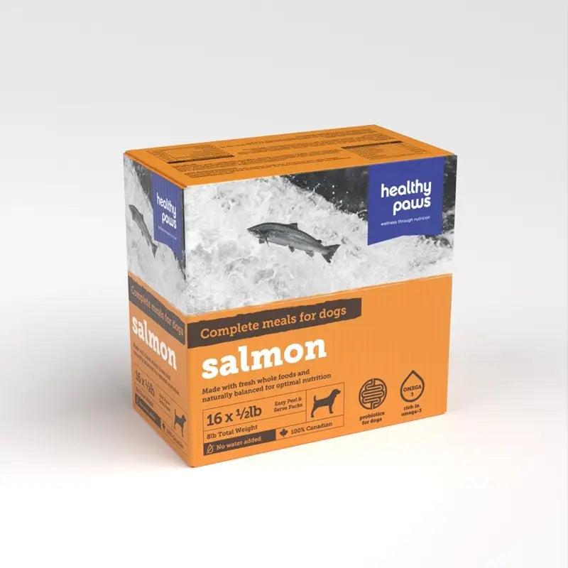 Healthy Paws Complete - Salmon Dinner 8lbs (16 x 1/2lb)