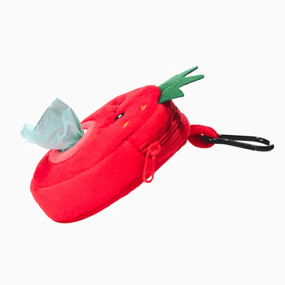 HugSmart: Pooch Pouch Poop Bag Holder - Strawberry