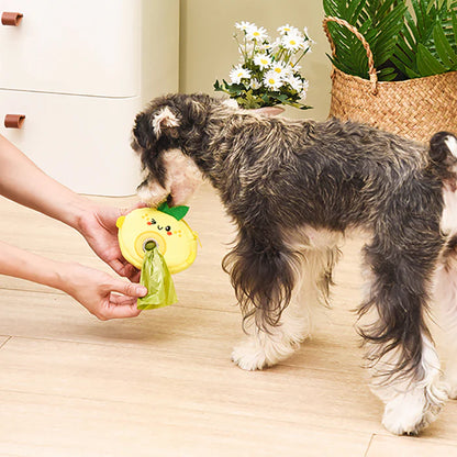 HugSmart: Pooch Pouch Poop Bag Holder - Lemon