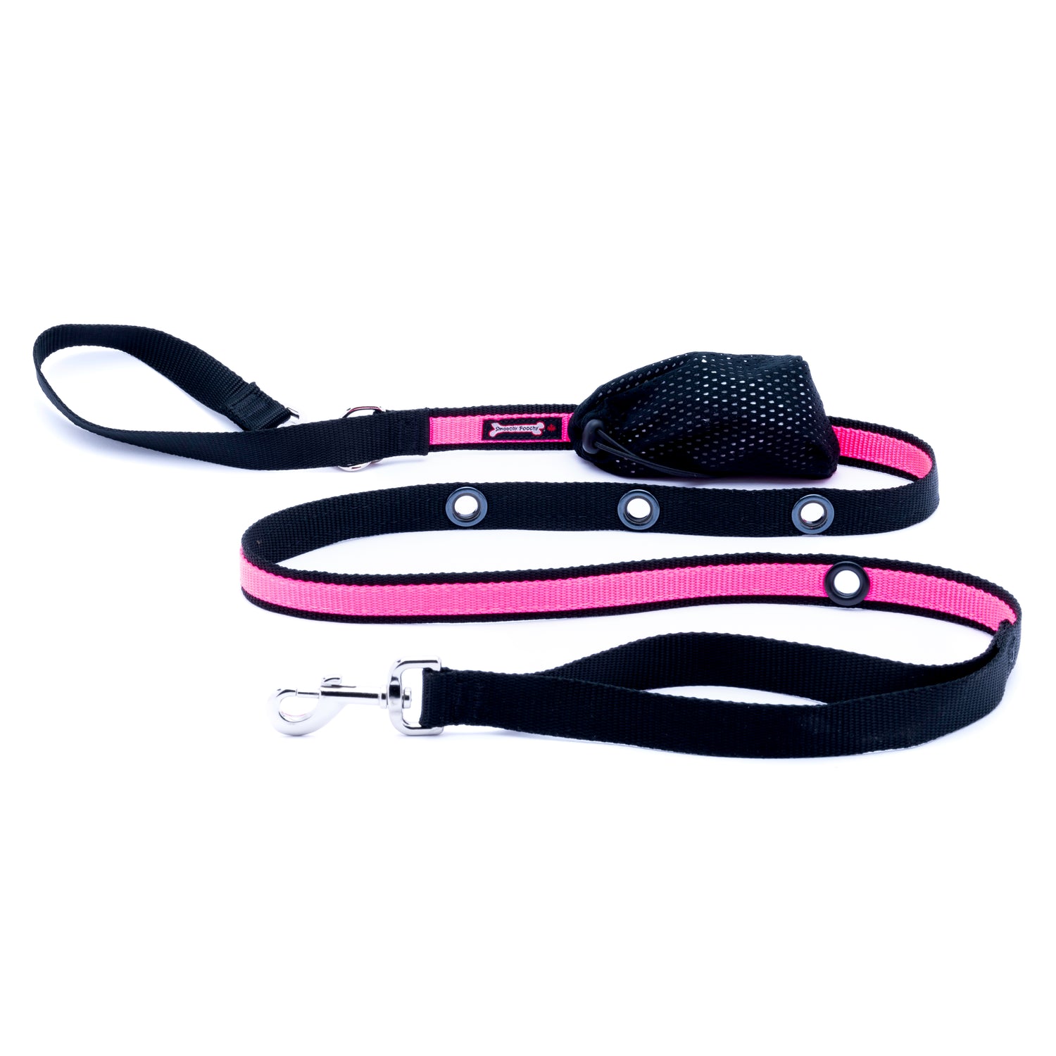 Smoochy Poochy - 1" x 6' 2Tone Hands Free Leash