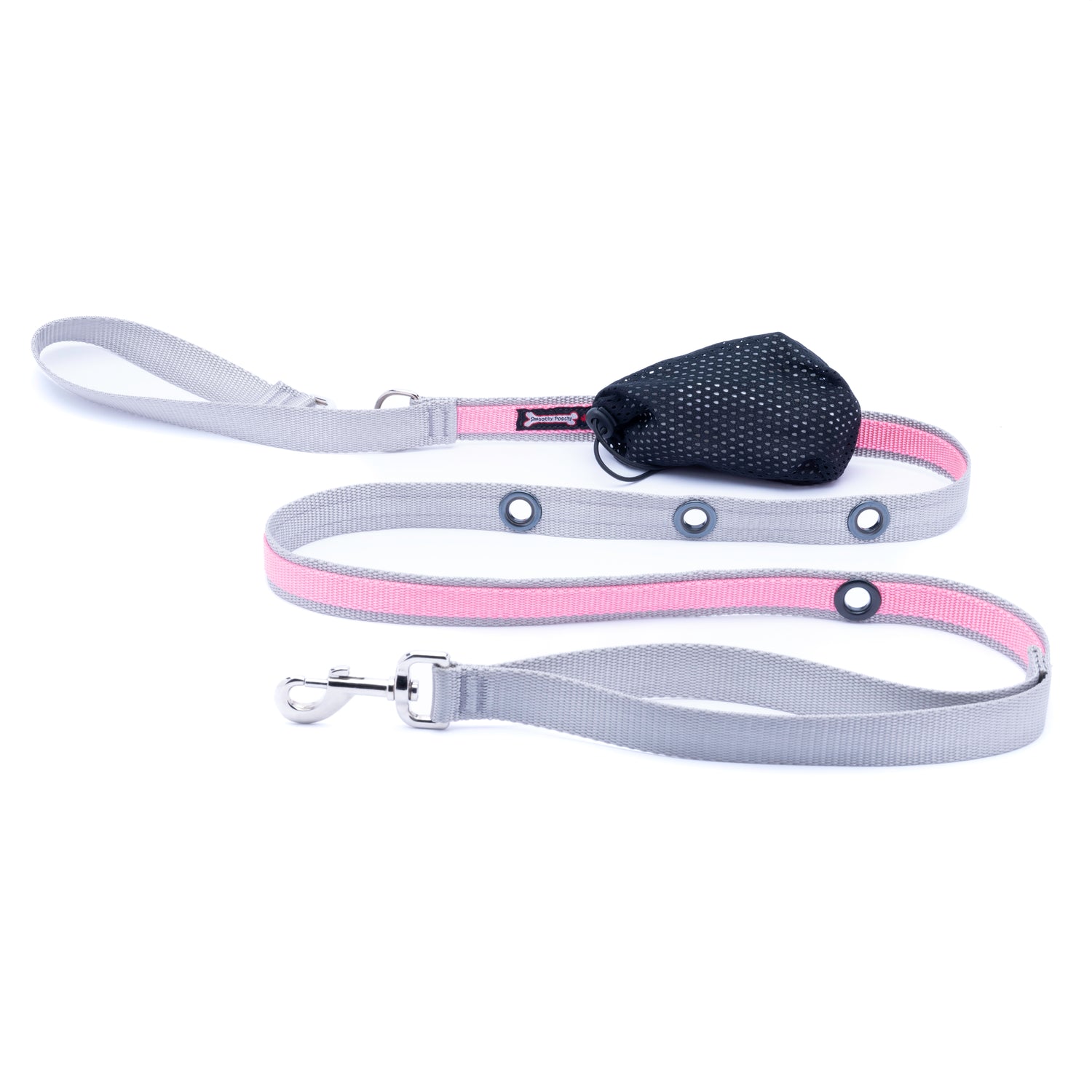 Smoochy Poochy - 1" x 6' 2Tone Hands Free Leash