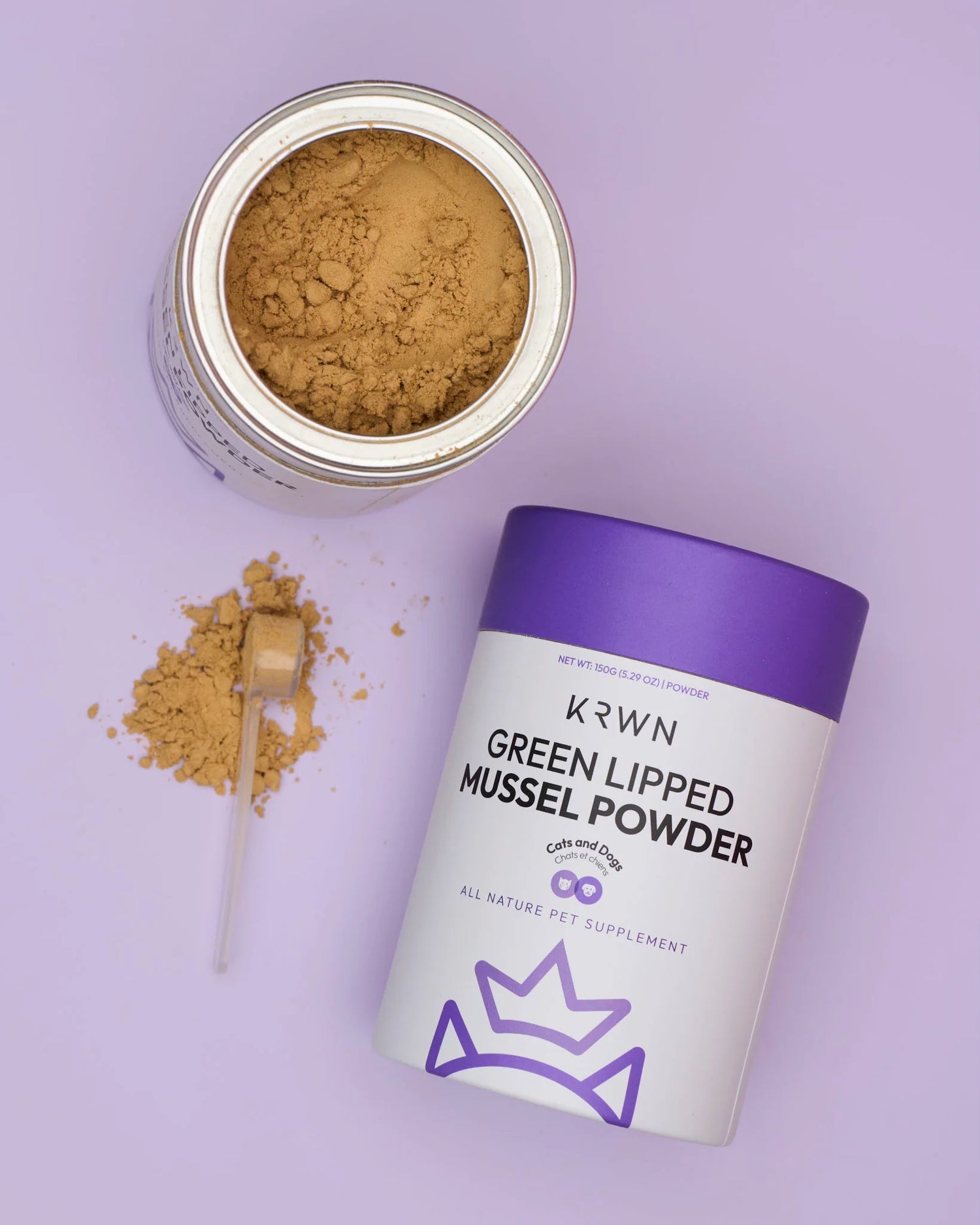 KRWN - Green Lipped Mussel - Woofur Natural Pet Products