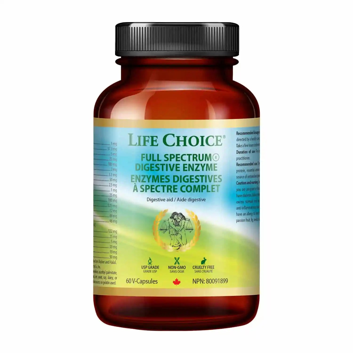 Life Choice - Digestive Enzymes 60 V - Capsules