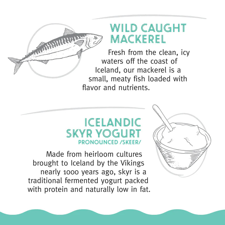Icelandic+ Mackerel & Skyr Soft Chew Nibblets 2.5oz