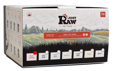Just Raw - Meat Lovers Combo 24lbs
