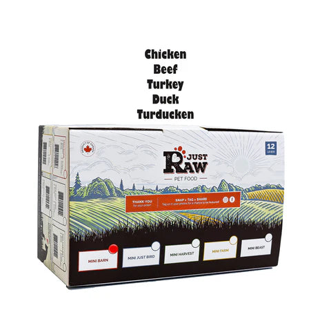 Just Raw - Mini Barn Combo 12lbs