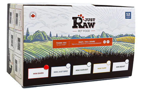Just Raw - Mini Barn Combo 12lbs