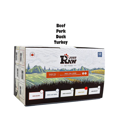 Just Raw - Mini Farm Combo 12lbs