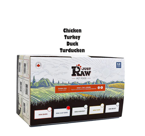 Just Raw - Mini Just Bird Combo 12lbs