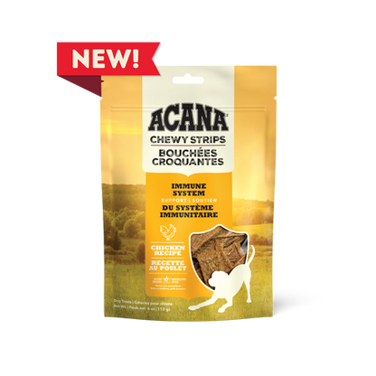 Acana Chewy Strips - Immune System Chicken 113g