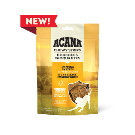 Acana Chewy Strips - Immune System Chicken 113g