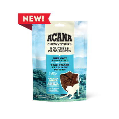 Acana Chewy Strips - Skin, Coat & Digestive Salmon 113g