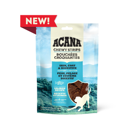 Acana Chewy Strips - Skin, Coat & Digestive Salmon 113g