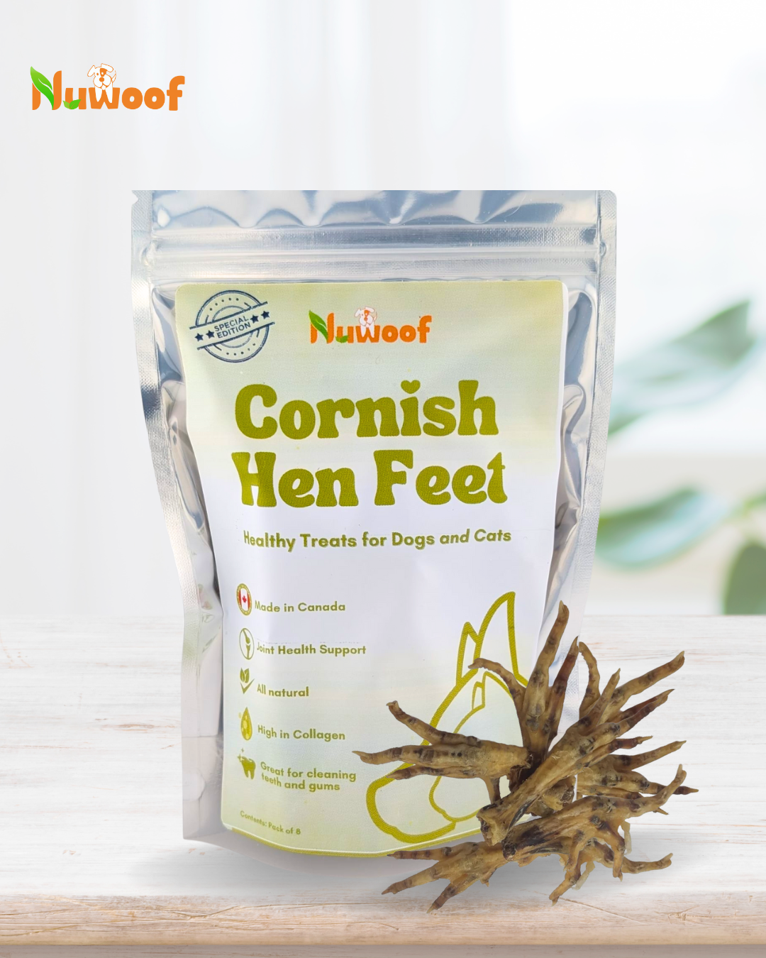 NuWoof - Cornish Hen Feet