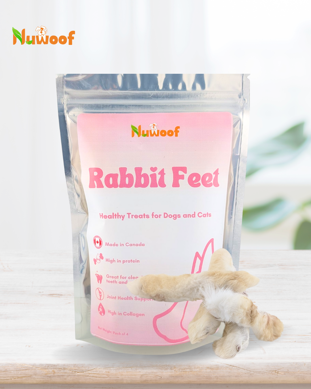 NuWoof - Rabbit Feet