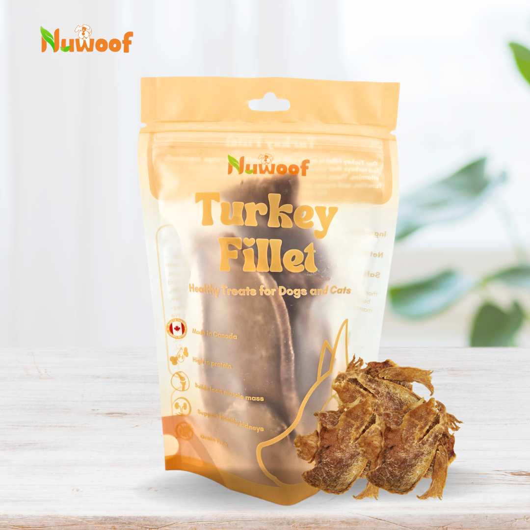 NuWoof - Turkey Fillet Treats - 55g