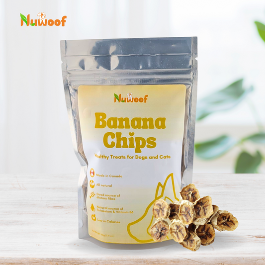 NuWoof - Banana Chip Treats - 60g