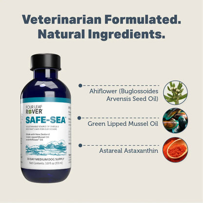 Four Leaf Rover - Safe-Sea - Premium Fatty Acids - 113 ml